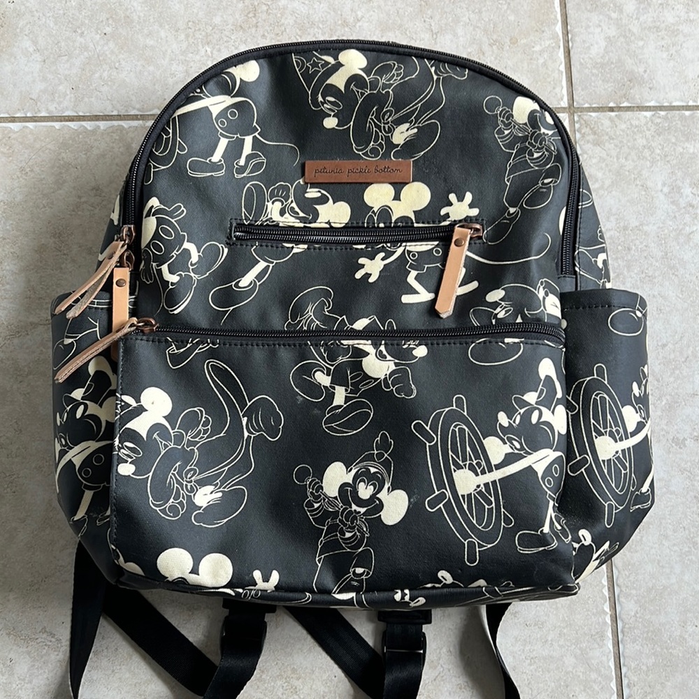 Petunia pickle bottom steamboat willie Disney diaper bag